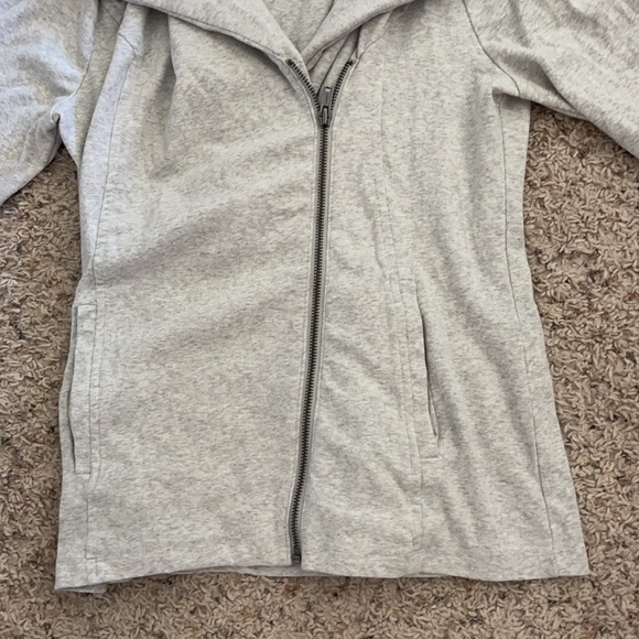 BR gray zip up jacket size M - Picture 3 of 4